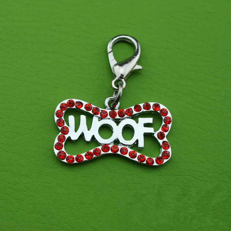 Huisdier ornament accessoires hondenhanger met boorhondenbotpet tag decoraties